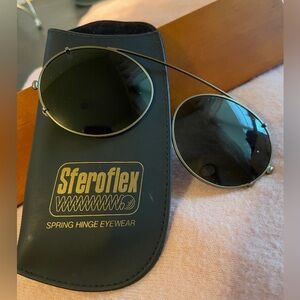 Spring hinged sunglasses 🕶️ shades.